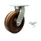 Service Caster 10'' Extra Heavy Duty High Temp Phenolic Wheel Swivel Caster with Swivel Lock CRAN-SCC-KP92S1030-PHRHT-BSL - alternate 1